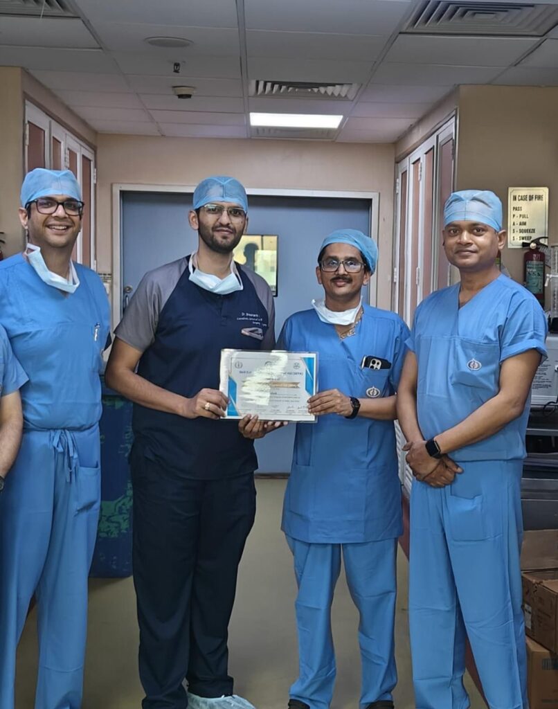 Minimally Invasive Hernia Surgery training at Sri Gangaram Hospital, New Dehli